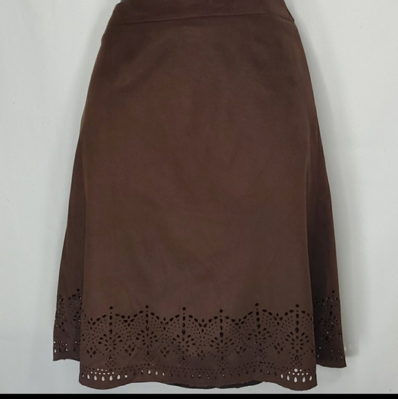 Vegan Suede Skirt NWT - Picture 7 of 10